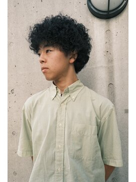 ブークル(boucle) ソフトアフロ　くるくるパーマ　カーリーヘア　プードルパーマ