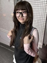 ナヌークカフラ(nanuk kafla)&nbsp;ロングレイヤーヘーゼルブラウンカラー