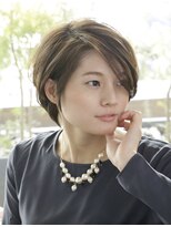 アロン(alon) ミニウルフ/くすみブルー/ラフニュアンス/インナーハイライト