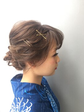 ネオリーブ アンド 渋谷店(Neolive &) 【Neolive & 渋谷店】浴衣に合うアレンジスタイル☆