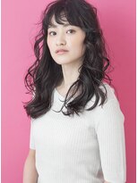 シャンプー ひろせ店(SHAMPOO)&nbsp;ワイドバングが新鮮なラフミディ