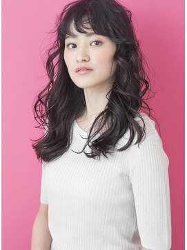 シャンプー ひろせ店(SHAMPOO) ワイドバングが新鮮なラフミディ