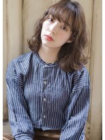 カライング(ing)&nbsp;【+～ing 】スモーキーグレージュくびれセミディ【柳沼くるみ】