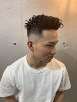 メンズ ラピス(Men's Lapis)&nbsp;フェード&クルクルパーマ