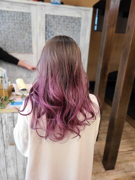 モアムー(Moremuu) レディース グラデーションカラー