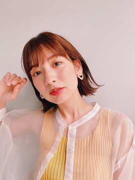 フィルムス 新宿(FILMS) 黒髪/オリーブグレー/小顔/ココアベージュ/ボブ/新宿