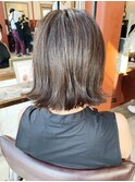 30代外ハネ切りっぱなしボブ【Ruufus恵比寿渋谷】3159
