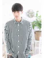 ミック ヘアアンドメイク アップ 駒込店(miq Hair&Make up) サラサラ束感カット黒髪マッシュ