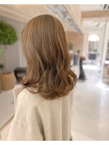 チョビー 銀座(chobii)&nbsp;道村/くびれミディ/グレージュ/ハイライト/イルミナカラー