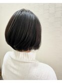 透明感黒髪（暗髪）丸み小顔10代20代30代40代