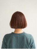 顔型別ヘアスタイル特集/マロンブラウン/Aラインボブ/新宿