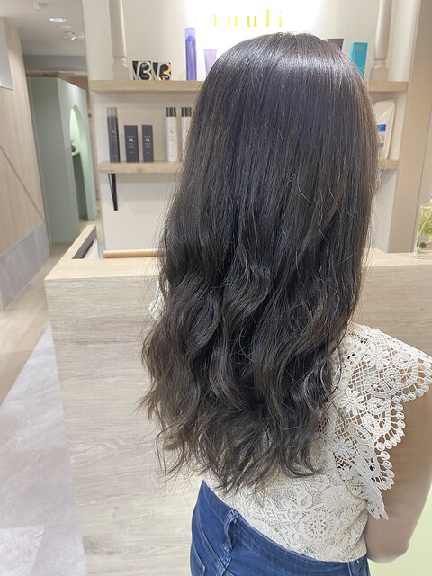 髪質改善カラー×巻き髪ヘア/Narito