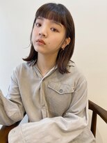 眉上バング/顔回りレイヤー