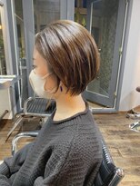 ヘアアンドメイク エジェリ(hair&make egerie) 【大人可愛い耳掛けショートボブ 恵比寿】