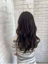 エクラート リラ 立川店(ECLART lilas.) 色持ち◯艶感バイオレットロングヘア【イルミナカラー /半個室】