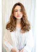 大人かわいいぬけ感ウェーブ！強弱MIXスパイラルパーマ