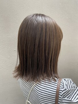 シアン(CYAN) #アッシュベージュ#透け感カラー#アッシュブラウン