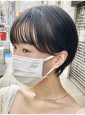 丸みショートボブ