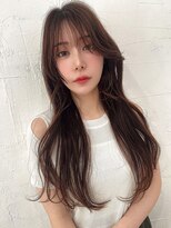 アンジェリカラボ 梅田店(ANGELICA LABO)&nbsp;天使バング×レイヤーカット×ワンホンヘア