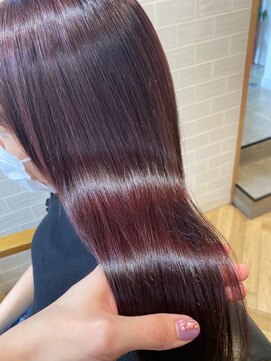 アルーシェ 新宿店(Alushe) ピンクラベンダー×髪質改善