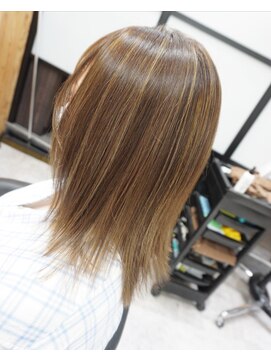 ヘアテリア リュウ 大塚(hair teria ryu) ハイライト/白髪ぼかし/グレイカラー