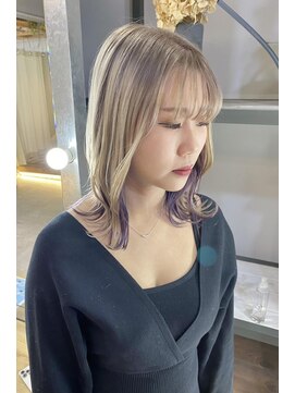 ザ ラボ アングゥ(The Labo ungu) ホワイトベージュ/インナーカラー