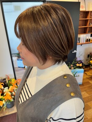 【*毎日のお手入れとStylinｇが簡単*】ドライヤーでパーッと！簡単に乾かすだけでシンプルなstyleへ♪