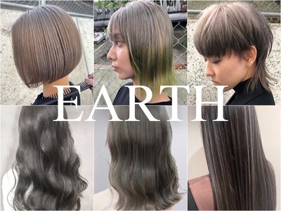 アース センター南店(HAIR&MAKE EARTH)