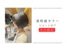 ↓≪ここから下は透明感カラー(ショートボブ)※平日限定クーポン≫↓