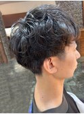 メンズマッシュパーマ