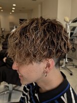 グランデュール 焼津店(GRANDEUR)&nbsp;ニュアンスパーマ/スパイラル/メンズ/ショート/ツイスト