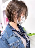 ハイライトバレイヤージュダブルカラーケアプリーチ30代40代