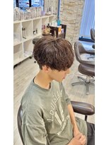 クレア(CREA)&nbsp;メンズ/シャドウパーマ/メンズパーマ/秦野