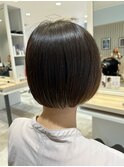 ショート×ボブ