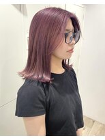 ロジェブルー(Rosier Bleu)&nbsp;【ハイトーン】透け感たっぷりピンクカラー