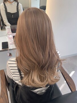 リエンスクレア(RIENS xrea) 【xrea】ミルクティーベージュ×山本優舞