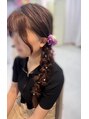 ハナココ 水戸店(hana Coco)&nbsp;編み下ろしヘア人気です☆
