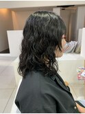 ウェーブパーマ