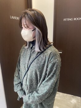 アミュゼット(amusette)の写真/【透け感のある外国人風カラーが得意】トレンドを取り入れ、あなたらしさを引き出す似合わせカラーを提案◎