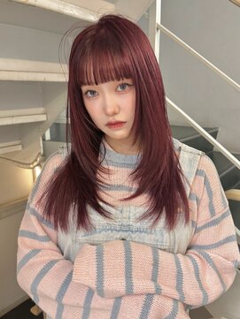 フェブ(fev) 【fev_uran】cherry blossom × shaggy layer