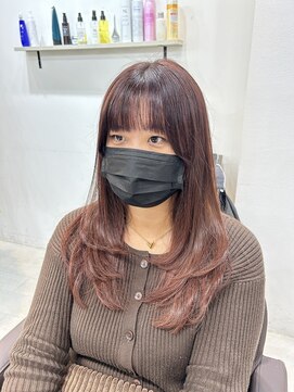 アイズ 横浜(IS) 【JUNKI指名】レイヤー/ピンクブラウン/横浜