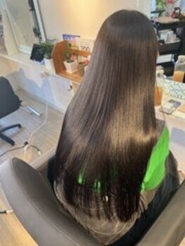 イブヘアー(eve. Hair)の写真/話題の髪質改善◎くせ毛、うねり毛も解決！カットだけでまとまる、扱いやすく再現性の高いスタイル♪