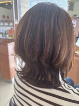 サロン ド ジュン 伊勢崎店 外ハネマッシュウルフ