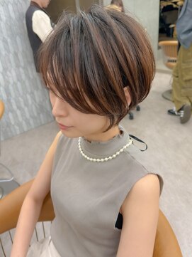 ロンド エスポワール 錦糸町(Lond espoir) ミニウルフレイヤーカット顔周りカット前髪カットショート錦糸町