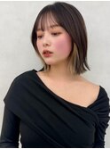 レイヤー/ネビージュ/韓国ヘア/イメチェン/縮毛矯正/中野/