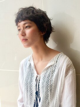 アスティブランシュ(Asti blanche) ゆるパーマ＊ショートスタイル