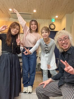 ニーナ 三軒茶屋(nina)の写真/【三軒茶屋】女性スタイリスト多数在籍！ヘアケアマイスターを取得したスタッフが髪のお悩みに向き合います