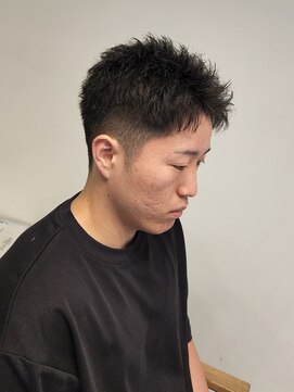 ニアウ 伊勢崎連取店(Niau) 刈り上げアップバングボックスショート