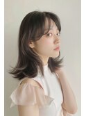 ミディアム/透明感カラー/似合わせ/【lana hair新宿】