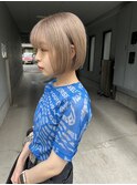 ミニボブ×ミルクティー